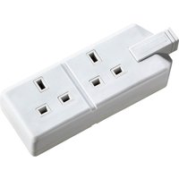 Masterplug 2 Socket Heavy Duty Rewirable Trailing Socket White
Masterplug 2 Socket Heavy Duty Rewirable Trailing Socket White