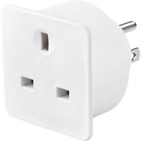 Masterplug UK to US Travel Adaptor White
Masterplug UK to US Travel Adaptor White