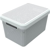 Ezy Storage Mode 17L Storage Basket with Lid - Lily
Ezy Storage Mode 17L Storage Basket with Lid - Lily
