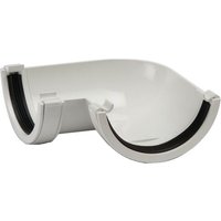 Polypipe Half Round Gutter Angle - 112mm x 90 Degree - White
Polypipe Half Round Gutter Angle - 112mm x 90 Degree - White