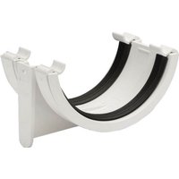 Polypipe Half Round Gutter Union Bracket - 112mm - White
Polypipe Half Round Gutter Union Bracket - 112mm - White