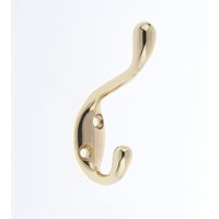 Basic Coat Hook - Polished Brass
Basic Coat Hook - Polished Brass