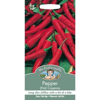 Mr. Fothergill's Hot Pepper Cayenne (Capsicum Annuus) Seeds
Mr. Fothergill's Hot Pepper Cayenne (Capsicum Annuus) Seeds
