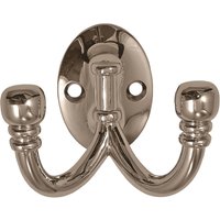 Ball End Double Robe Hook - Chrome
Ball End Double Robe Hook - Chrome