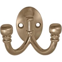 Ball End Double Robe Hook - Satin Nickel
Ball End Double Robe Hook - Satin Nickel