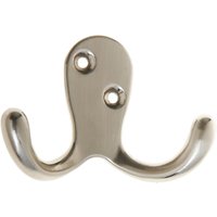 Basic Double Robe Hook - Satin Nickel
Basic Double Robe Hook - Satin Nickel