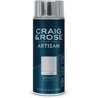 Craig & Rose Artisan Bright Effect Spray Paint - Chrome - 400ml
Craig & Rose Artisan Bright Effect Spray Paint - Chrome - 400ml