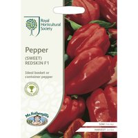 RHS Pepper (Sweet) Redskin F1 Seeds
RHS Pepper (Sweet) Redskin F1 Seeds