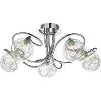 Lola 5 Arm Semi-Flush Ceiling Light
Lola 5 Arm Semi-Flush Ceiling Light