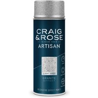 Craig & Rose Artisan Granite Spray Paint - Light Grey - 400ml
Craig & Rose Artisan Granite Spray Paint - Light Grey - 400ml