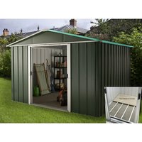 10x8ft Hercules Metal Shed & Floor Frame
10x8ft Hercules Metal Shed & Floor Frame
