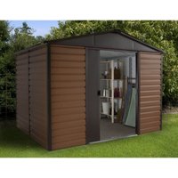 Yardmaster 8x6ft Woodgrain Metal Shed
Yardmaster 8x6ft Woodgrain Metal Shed