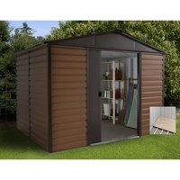 Yardmaster 8x6ft Woodgrain Shed & Floor Frame
Yardmaster 8x6ft Woodgrain Shed & Floor Frame