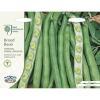 RHS Broad Bean Imperial Green Longpod Seeds
RHS Broad Bean Imperial Green Longpod Seeds