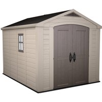 Keter Factor 8 x 11ft Outdoor Garden Apex Storage Shed - Beige/Brown
Keter Factor 8 x 11ft Outdoor Garden Apex Storage Shed - Beige/Brown