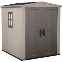 Keter Factor 6 x 6ft Outdoor Garden Apex Storage Shed - Beige/Brown
Keter Factor 6 x 6ft Outdoor Garden Apex Storage Shed - Beige/Brown