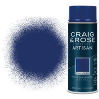 Craig & Rose Artisan Enamel Gloss Spray Paint - Passionate Blue - 400ml
Craig & Rose Artisan Enamel Gloss Spray Paint - Passionate Blue - 400ml