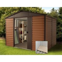 Yardmaster 10x8ft Woodgrain Shed & Floor Frame
Yardmaster 10x8ft Woodgrain Shed & Floor Frame