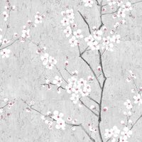 Boutique Sakura Soft Grey White and Pink Wallpaper
Boutique Sakura Soft Grey White and Pink Wallpaper