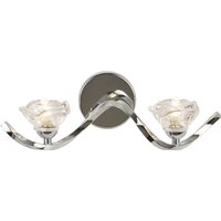 Glass Flower 2 Light Wall Light
Glass Flower 2 Light Wall Light