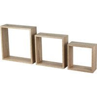 3 Wall Cubes - Sanoma Oak
3 Wall Cubes - Sanoma Oak