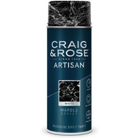 Craig & Rose Artisan Marble Effect Spray Paint - White - 400ml
Craig & Rose Artisan Marble Effect Spray Paint - White - 400ml