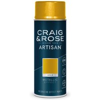 Craig & Rose Artisan Metallic Effect Spray Paint - Gold - 400ml
Craig & Rose Artisan Metallic Effect Spray Paint - Gold - 400ml
