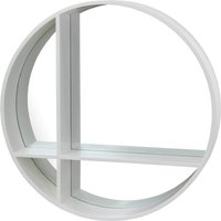 Round Cross Shelf White 29.53x29.53x4
Round Cross Shelf White 29.53x29.53x4