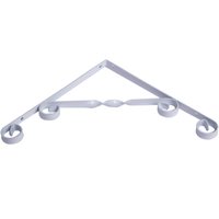 Scroll Bracket - White - 150x150mm
Scroll Bracket - White - 150x150mm