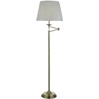 Artie Swing Arm Floor Lamp - Pleated Ivory
Artie Swing Arm Floor Lamp - Pleated Ivory