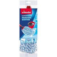 Vileda SuperMocio Microfibre & Cotton Mop Refill
Vileda SuperMocio Microfibre & Cotton Mop Refill