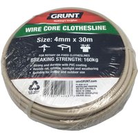 Grunt Clothesline Wirecore 4mm x 30m - Beige
Grunt Clothesline Wirecore 4mm x 30m - Beige