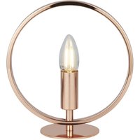 Durras Ring Detail Table Lamp - Rose Gold
Durras Ring Detail Table Lamp - Rose Gold