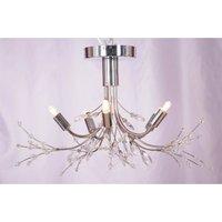 Gin Gin 5 Light Beaded Pendant Light - Chrome and Clear
Gin Gin 5 Light Beaded Pendant Light - Chrome and Clear