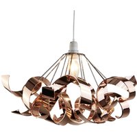 Sputnik Ribbon Easy Fit Pendant Light Shade - Chrome & Copper
Sputnik Ribbon Easy Fit Pendant Light Shade - Chrome & Copper