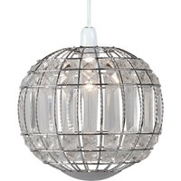 Omeo Acrylic Easy Fit Pendant Light Shade - Chrome & Clear
Omeo Acrylic Easy Fit Pendant Light Shade - Chrome & Clear