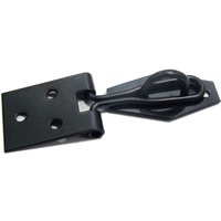 Wire Hasp & Staple - Black - 102mm 
Wire Hasp & Staple - Black - 102mm