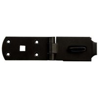 Heavy Duty Hasp & Staple - Black - 125mm
Heavy Duty Hasp & Staple - Black - 125mm
