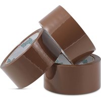 Brown Packaging Tape 3 Pack 48mm x 50m
Brown Packaging Tape 3 Pack 48mm x 50m