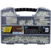 Plasplugs Nylon Plug Assortment Box - 405 Pieces
Plasplugs Nylon Plug Assortment Box - 405 Pieces