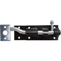 Necked Tower Bolt - Black - 100mm
Necked Tower Bolt - Black - 100mm