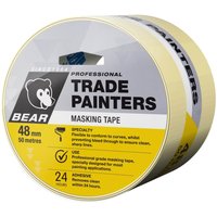 Bear 48mm x 50m Trade Painters Masking Tape
Bear 48mm x 50m Trade Painters Masking Tape