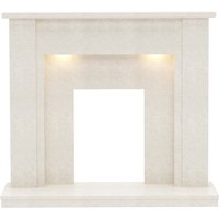 Be Modern Elda Marble Electric Fireplace Surround - Manila with Lights
Be Modern Elda Marble Electric Fireplace Surround - Manila with Lights