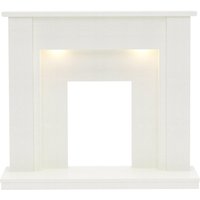 Be Modern Elda Marble Electric Fireplace Surround - White with Lights
Be Modern Elda Marble Electric Fireplace Surround - White with Lights