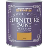 Rust-Oleum Metallic Furniture Paint - Gold - 125ml
Rust-Oleum Metallic Furniture Paint - Gold - 125ml