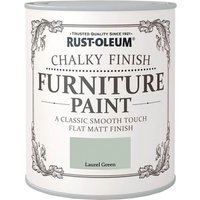 Rust-Oleum Chalky Furniture Paint - Laurel Green - 125ml
Rust-Oleum Chalky Furniture Paint - Laurel Green - 125ml