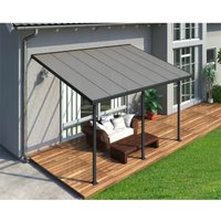 Palram - Canopia Feria Patio Cover 3X4.25 Grey Clear
Palram - Canopia Feria Patio Cover 3X4.25 Grey Clear