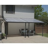 Palram - Canopia Feria Patio Cover 3X7.30 Grey Clear
Palram - Canopia Feria Patio Cover 3X7.30 Grey Clear