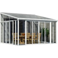 Palram - Canopia Sanremo Conservatory 4X4.25 White
Palram - Canopia Sanremo Conservatory 4X4.25 White