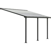 Palram - Canopia Olympia Patio Cover 3X4.25 Grey Clear
Palram - Canopia Olympia Patio Cover 3X4.25 Grey Clear